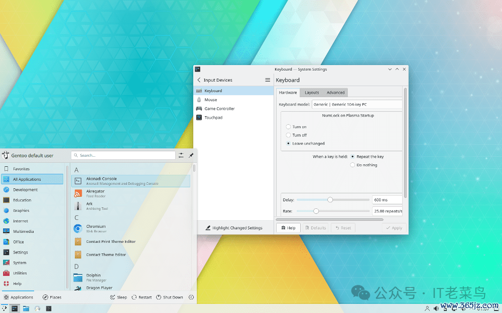 gentoo desktop